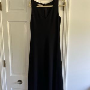 Michael Kors Black V-Neck Sleeveless Shift Midi Dress Size 8. Great condition.